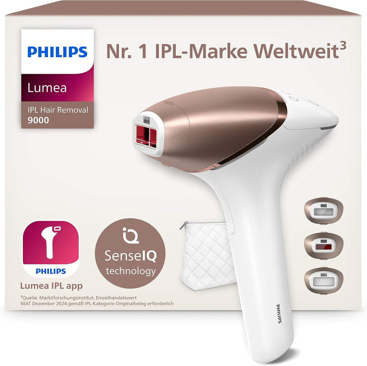 Philips BRI955/00 Systeme, kabellos, Weiß/Roségold
