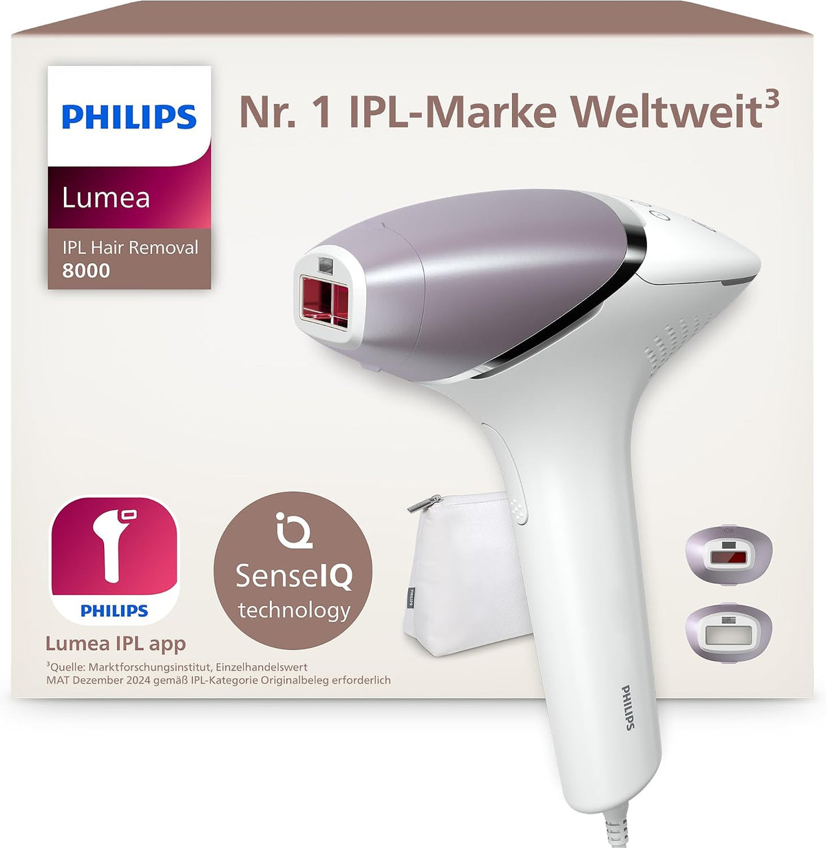 Philips BRI944/00 Systeme, Weiß/Violett