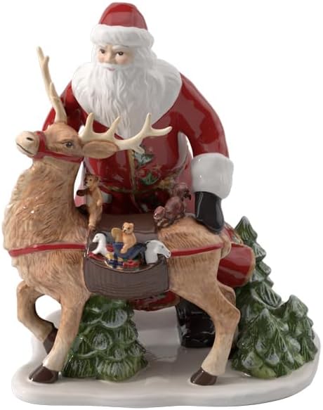 Sammelfiguren & Boch, 30 × 24 × 35 cm, Rot/Braun/Grün/Weiß, Villeroy