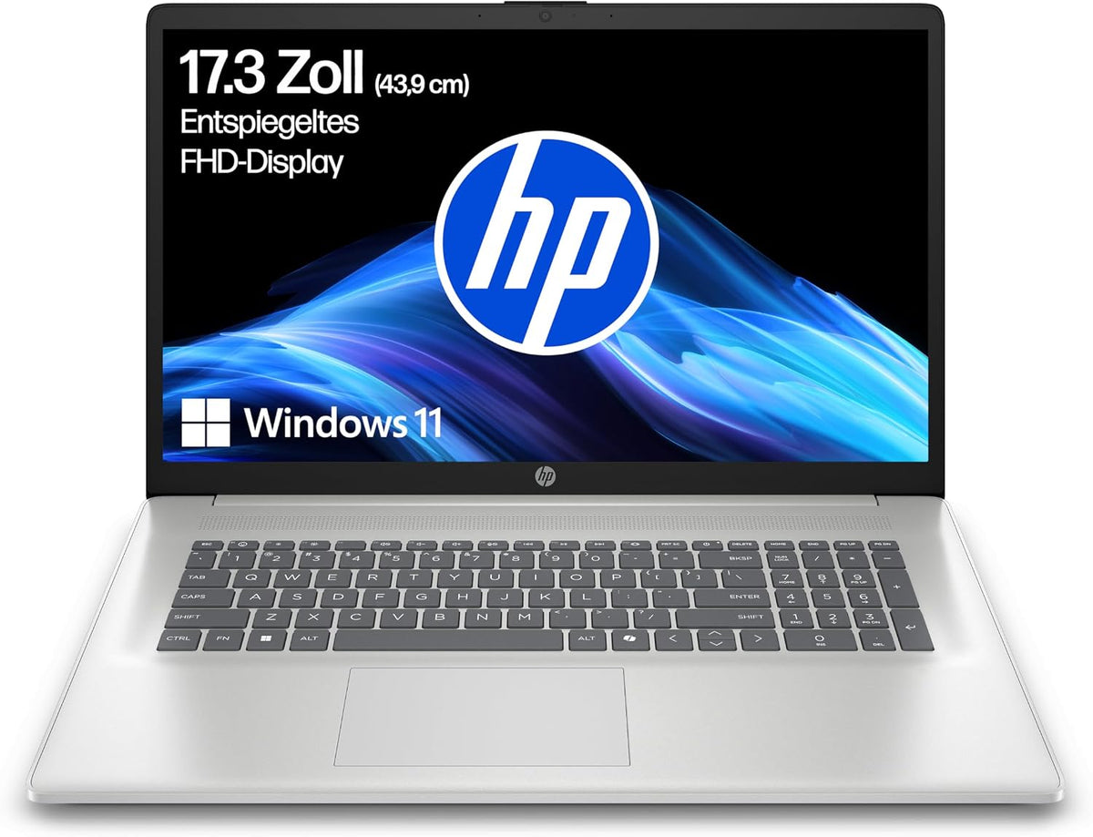 HP i7-1355U Notebook, 16 GB, 1 TB, Silber