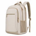 Laptop-Rucksack Beige 20L mit ergonomischen Schultergurten
