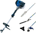 Hyundai Power Products Heckenschere, Blau/Schwarz/Silber