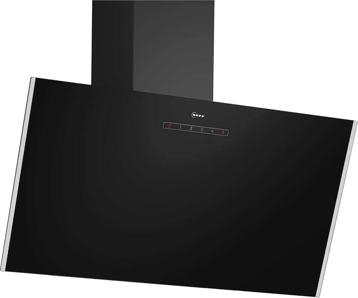 Neff D83IDK1S0 Dunstabzugshaube, 80 cm, aus Metall, mit LED, Schwarz
