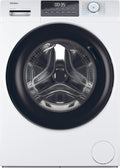 Haier HW100-BP14929A-S Waschmaschine, 1400 U/min, 10 kg, Weiß/Schwarz