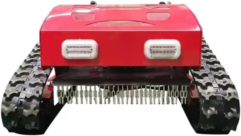 Mähroboter, 0–25,9 cm, verstellbar, für die Terrasse, Rot/Schwarz