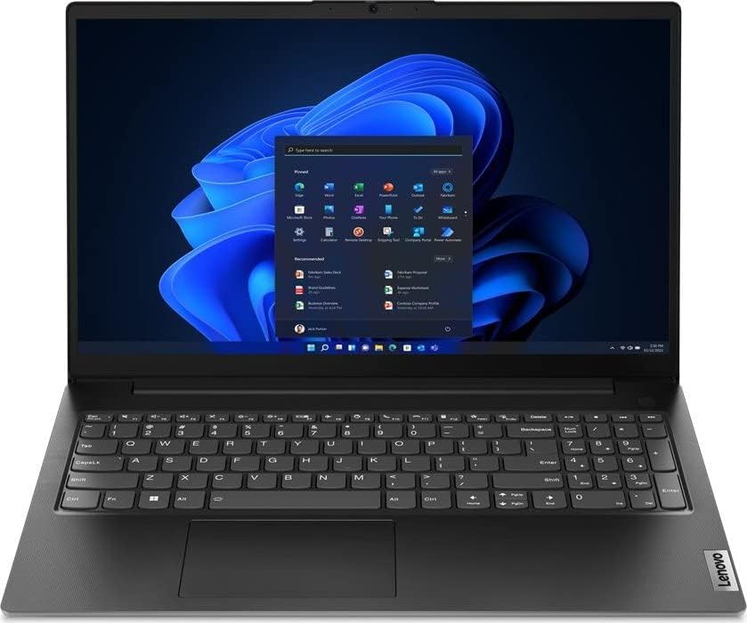 Lenovo DDR5 Notebook, 16 GB, 15,6 Zoll, 610 M, Schwarz, mit WLAN, mit USB