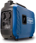 Scheppach SG2500i Stromerzeuger, 2000 W, 230 V, 64,1 dB, mit USB, Blau/Schwarz
