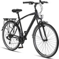 E-Bike Premium Trekking, Schwarz, Licorne Bike
