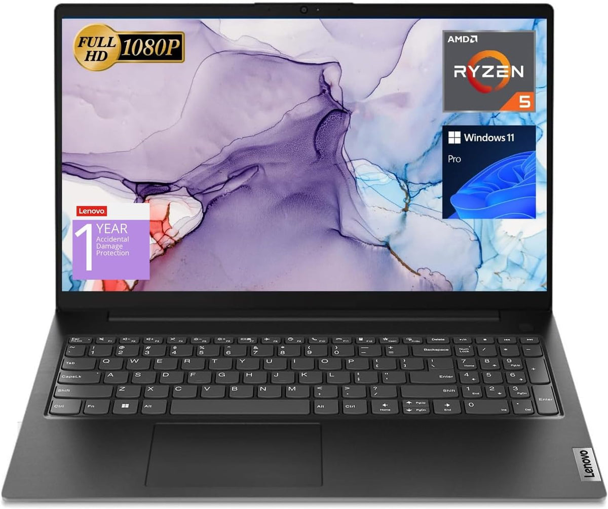 Lenovo V15 Notebook, 16 GB, mit WLAN, mit USB, Schwarz