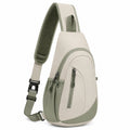 Umhängetasche Beige Khaki 10L Leicht Wasserdicht