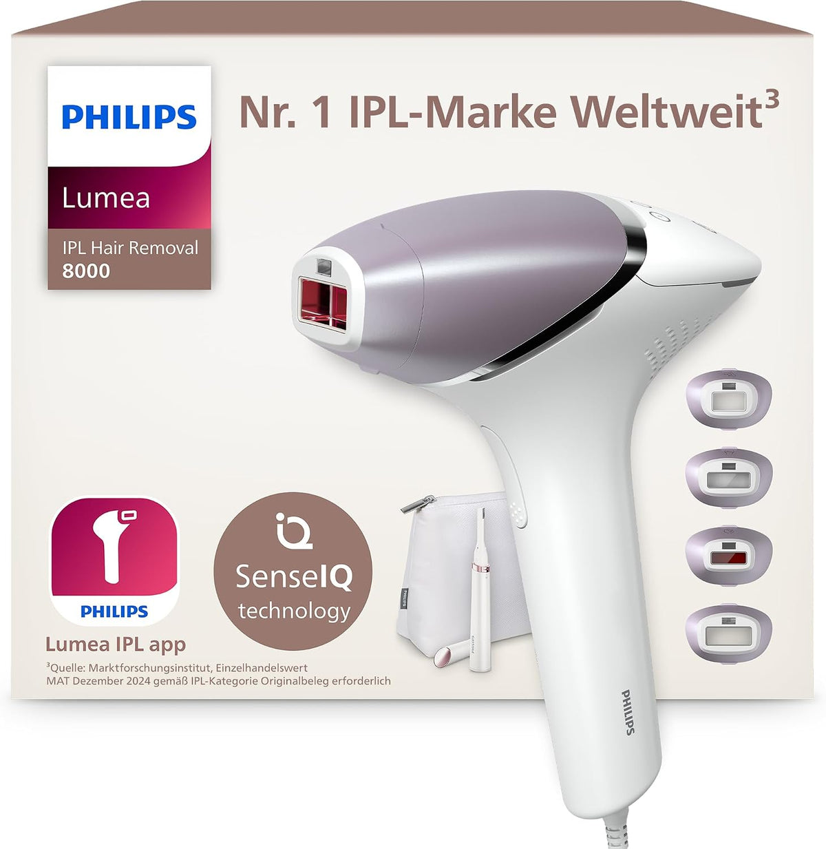 Philips BRI949/00 Systeme, Weiß/Lila