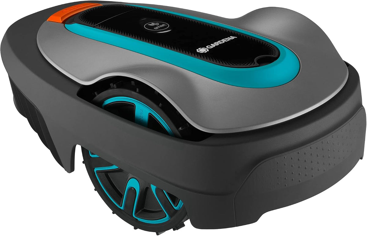 Mähroboter, Schwarz/Grau/Türkis/Orange, Gardena
