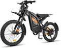 OUXI 2000 Offroad E E-Bike, 48 V, 30 Ah, 25 Zoll, Schwarz/Orange