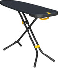 Bügelbretter Glide Plus, 135 × 45 cm, höhenverstellbar, Schwarz/Blau, Joseph
