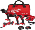 Elektrowerkzeuge 3698, 18 V, 6.0 Ah, 3.0 Ah, bürstenlos, Rot/Schwarz, Milwaukee