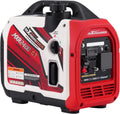 maXpeedingrods Stromerzeuger, 2400 W, 15 kg, mit App-Steuerung, für Camping, Rot/Weiß/Schwarz