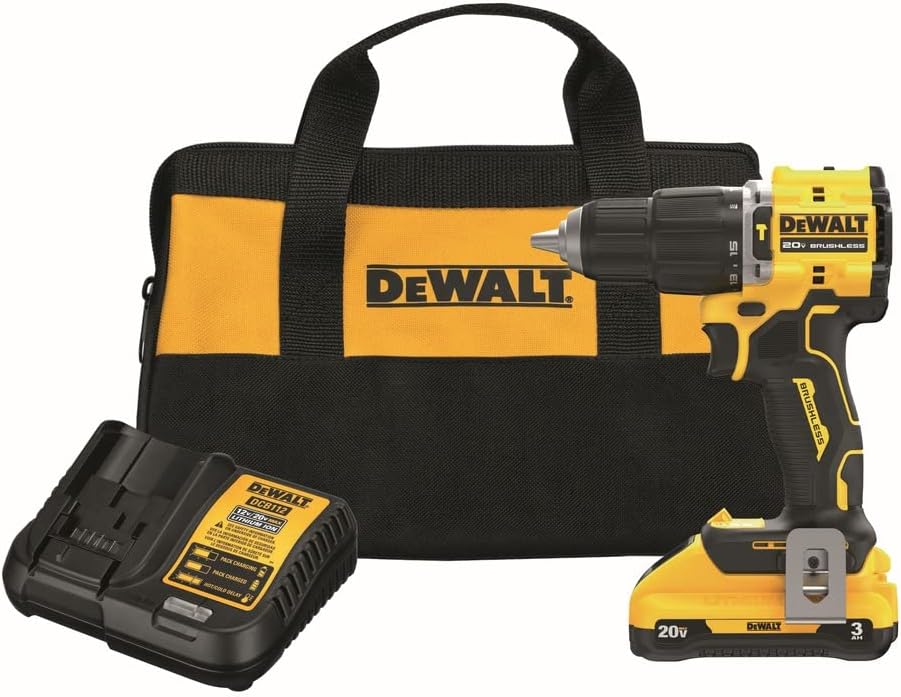DEWALT DCD799L1 Bohrhämmer, 20 V, 3 Ah, Schwarz/Gelb