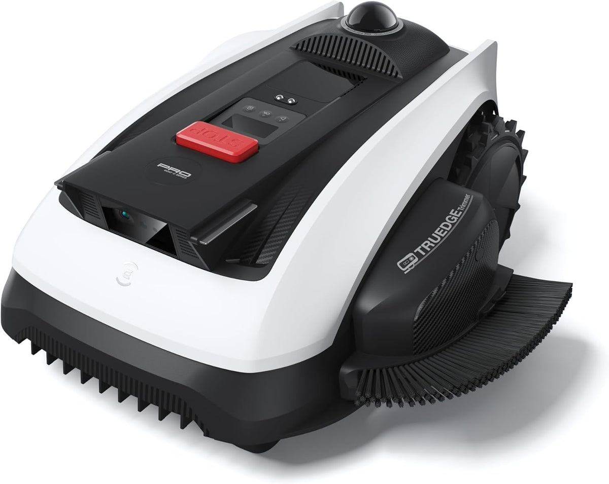 Mähroboter O1000, mit 3D-LiDAR, mit KI-Erkennung, Schwarz/Weiß, ECOVACS