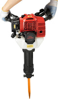 Candygou Bohrhämmer, 1900 W, 6500 U/min, für den Garten, Rot/Schwarz/Weiß/Orange