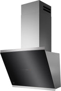 DWK87FN60 GV77D61SL Dunstabzugshaube, 67 dB, 760 m³, 60 cm, aus Edelstahl und Stahl, Schwarz/Silber