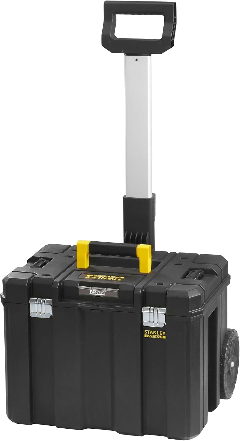 Stanley - FatMax FMST1-75753 Werkzeugkästen, 30 kg, aus Metall, Schwarz/Gelb