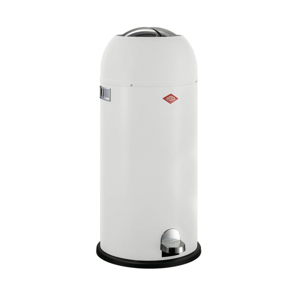 WESCO Küchenabfalleimer, aus Stahl, Weiß