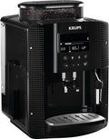 Kaffeevollautomat EA8150, 15 bar, mit Selbstreinigung, Schwarz, KRUPS