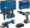 Bosch ProCORE18V-Akku Bohrmaschinensets, 4,0 Ah, 8.0 Ah, bürstenlos, Blau/Schwarz/Rot