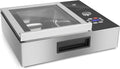 Folienschweißgeräte VacuChef Slim, aus Edelstahl und Stahl, verstellbar, Silber/Schwarz, Caso
