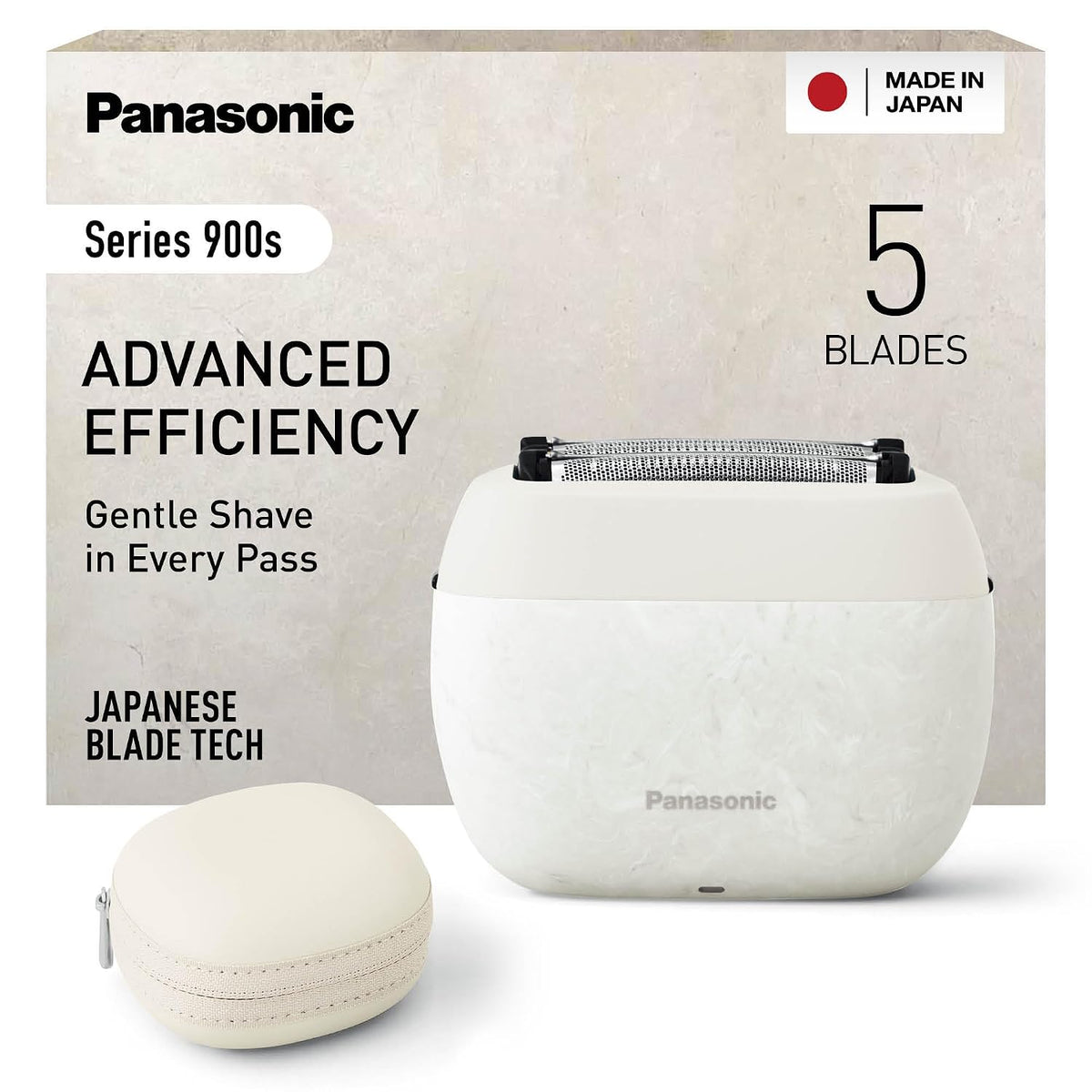 Panasonic ES-PV6B-W803 Folienrasierer, mit USB, wasserdicht, Weiß