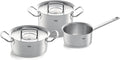 Fissler Original Kochtöpfe, aus Edelstahl und Stahl, Silber