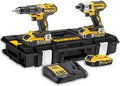 DEWALT DCK266P3-QW Akku-Bohrschrauber, 18 V, 5 Ah, Gelb/Schwarz