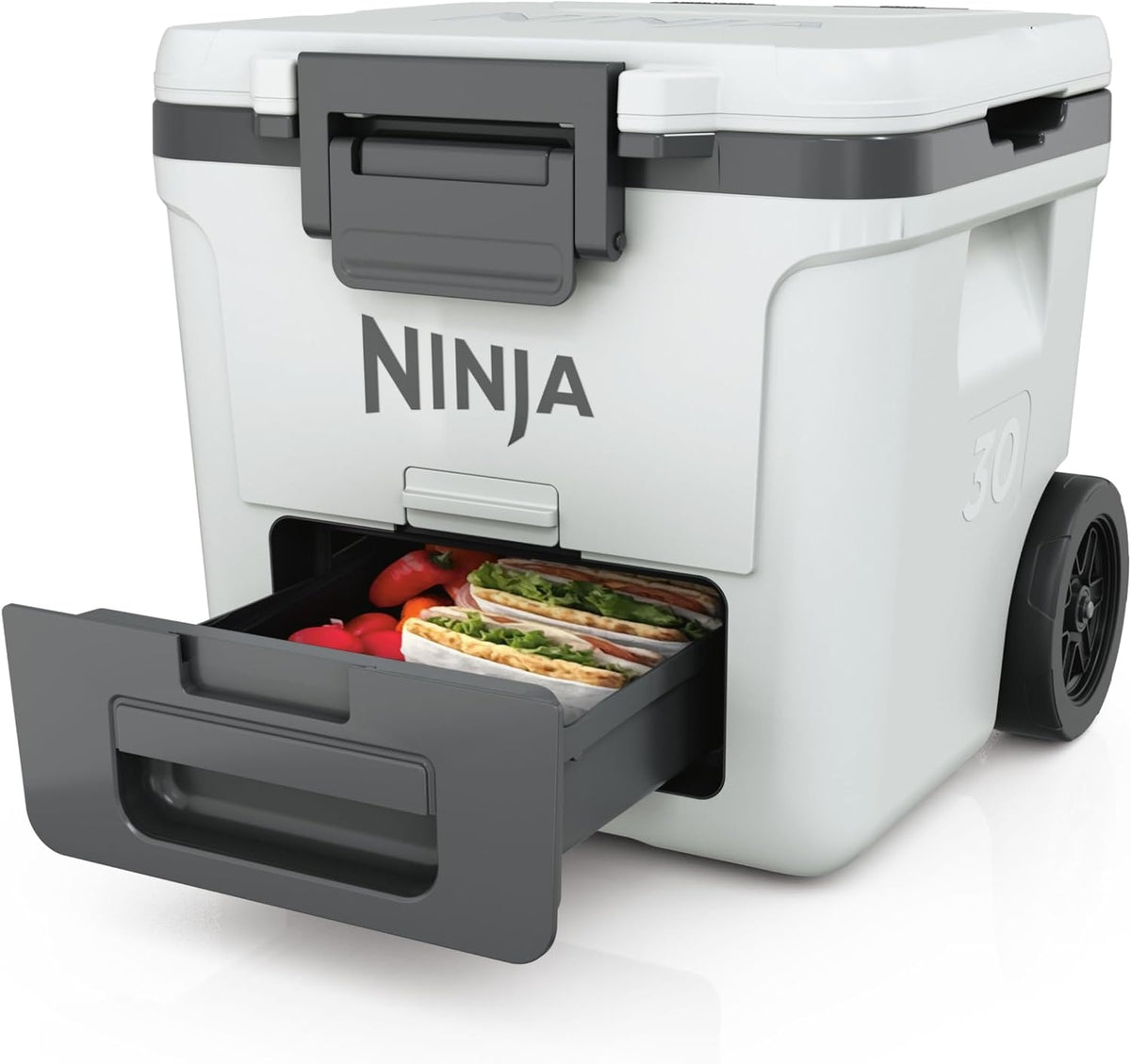 Ninja FB230EUWH Kühlschrank, 13,1 kg, Weiß/Grau