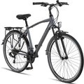 Licorne Bike Premium Trekking E-Bike, Grau