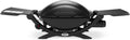 Weber Q2000 Reiniger, 54 × 39 cm, klappbar, Schwarz