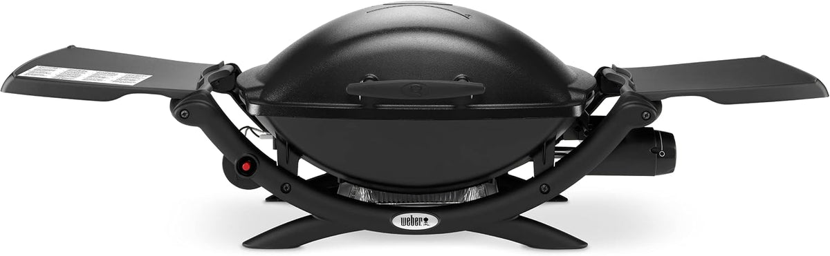 Weber Q2000 Reiniger, 54 × 39 cm, klappbar, Schwarz