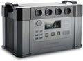 ALLPOWERS Stromerzeuger, 2400 W, 4000 W, 1451 Wh, mit USB, für Camping, Schwarz/Grau