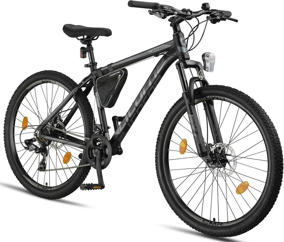 E-Bike Effect Premium, aus Aluminium, Schwarz, Licorne Bike