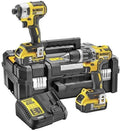 DEWALT DCK266P2T-GB Bohrmaschinensets, 1 W, 18 V, bürstenlos, Gelb/Schwarz