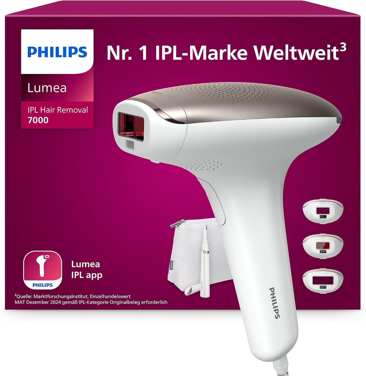 Philips BRI923/00 Systeme, Weiß/Gold