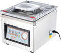 VEVOR Kammer Folienschweißgeräte, 320 W, 32 cm, verstellbar, für die Küche, Silber