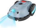Mähroboter V100, 4,0 Ah, ohne Begrenzungskabel, verstellbar, bürstenlos, mit KI-Erkennung, Blau/Schwarz/Rot, YARDCARE