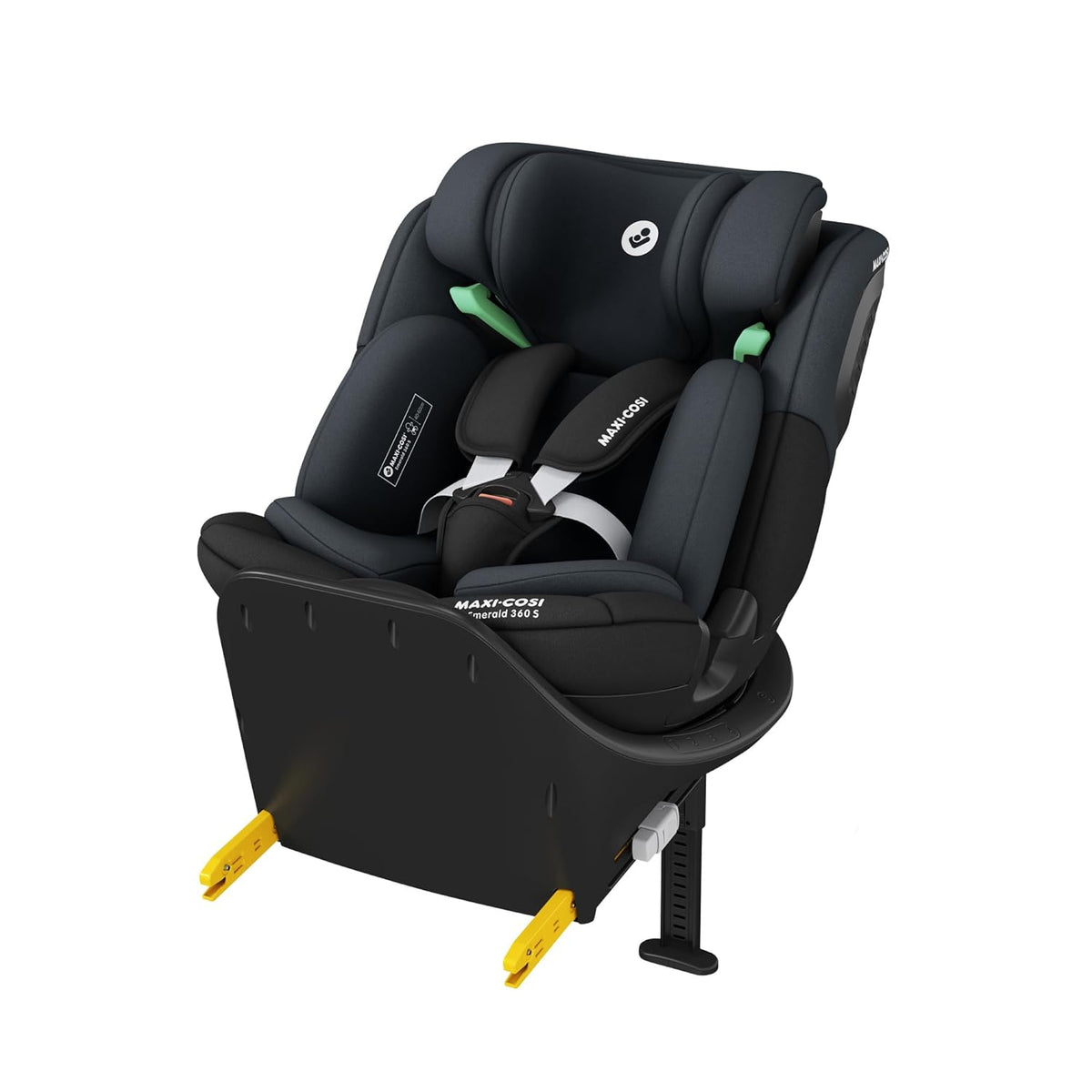 Doona Autokindersitz, 40–150 cm, mit Liegeposition, verstellbar, Schwarz