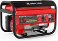 GENTOR Stromerzeuger, 2200 W, 230 V, 12 V, für Camping und die Werkstatt, Rot/Schwarz