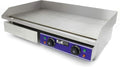 Elektrische Tischgrills, 220 Volt, aus Edelstahl und Stahl, Silber/Blau, KuKoo