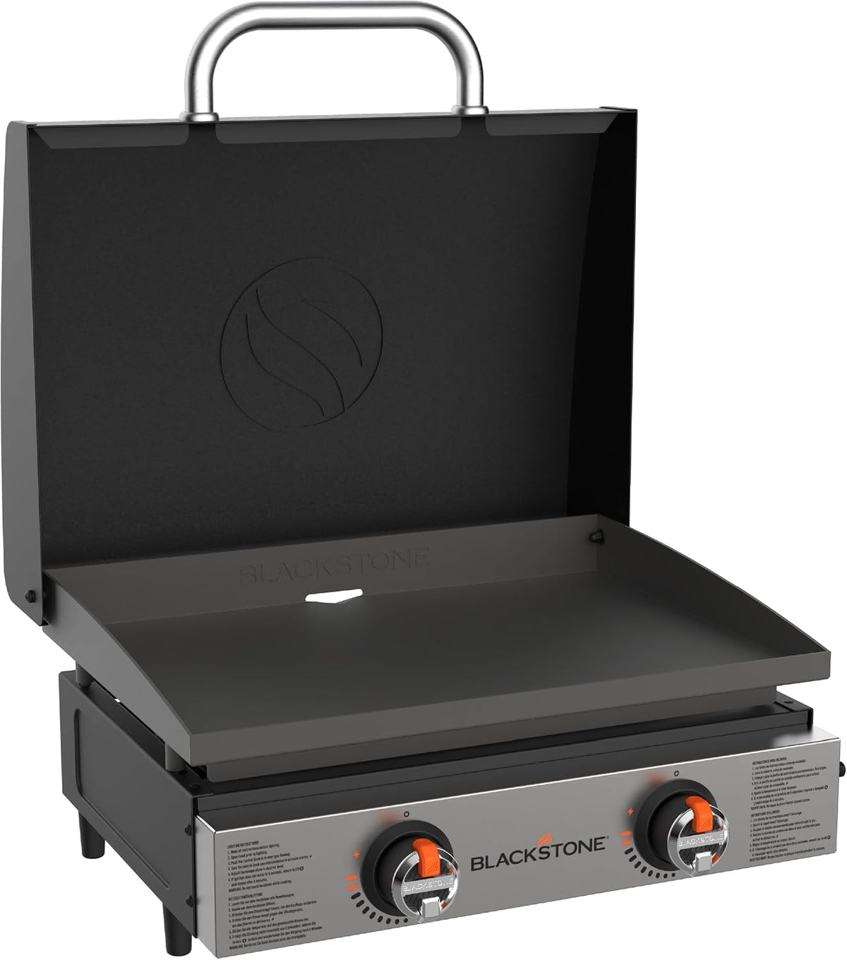 Elektrische Tischgrills, Schwarz/Silber, Blackstone