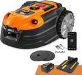 Mähroboter OcuMow18, 4 ah, mit WLAN, ohne Begrenzungskabel, Orange/Schwarz, Lawnmaster