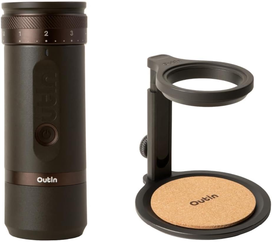 Kaffeemaschine, mit USB, Schwarz, OutIn