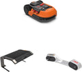 WORX WR165E Mähroboter, 500 m², mit App-Steuerung, Orange/Schwarz/Silber