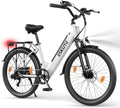 E-Bike C100 PLUS, 250 W, 36 V, 13 Ah, bürstenlos, Weiß/Schwarz, ESKUTE
